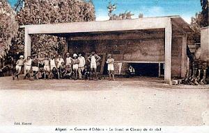 ALGER - CASERNE D'ORLEANS - STAND DE TIRS